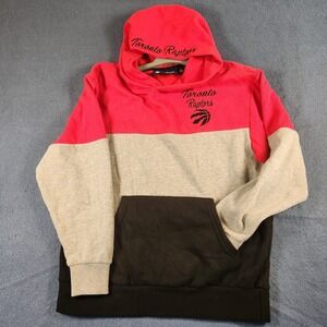NBA G-III 4Her Toronto Raptors Gray/Black /Red Pullover Hoodie W Size S
